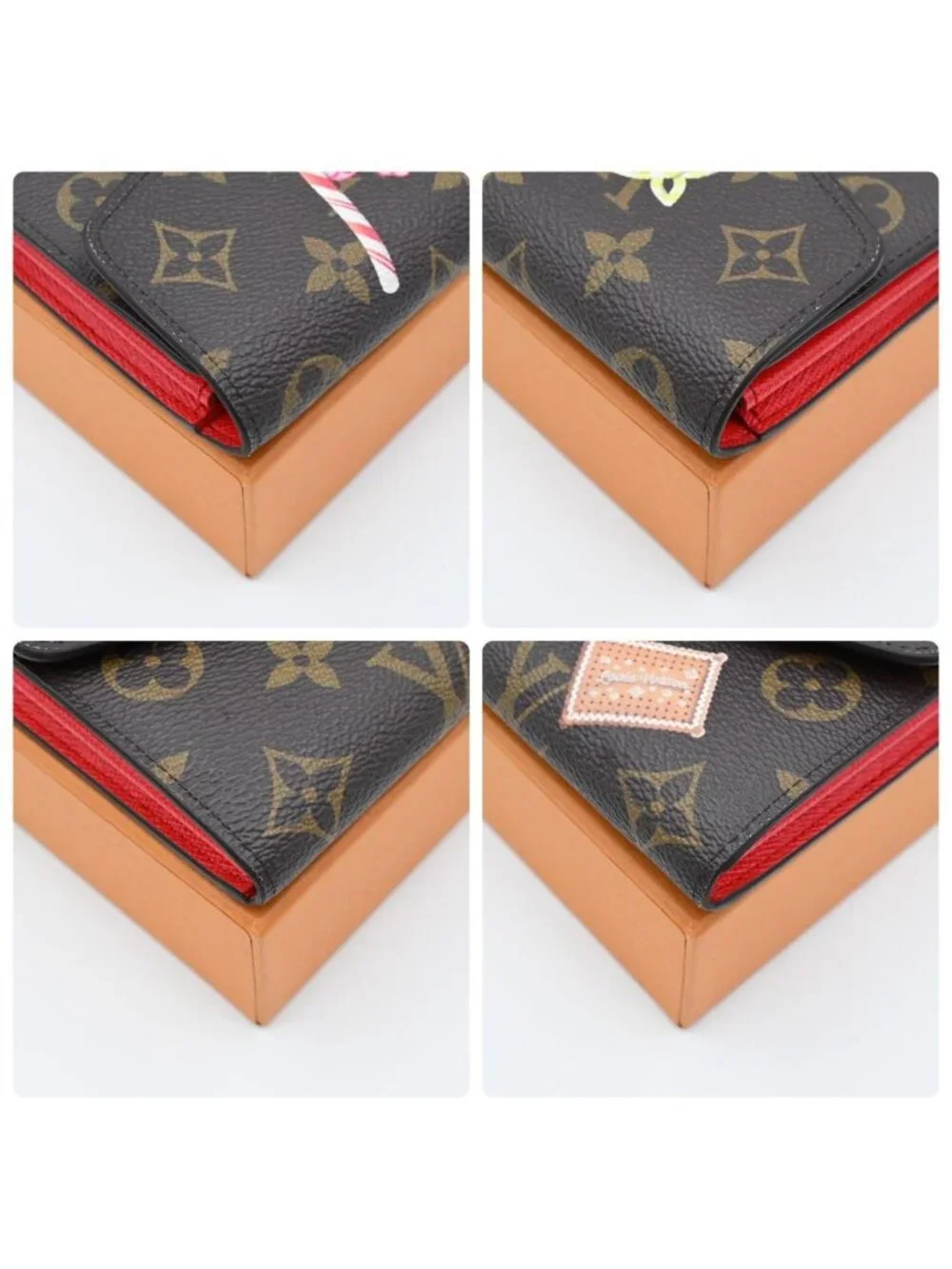 Louis Vuitton Monogram Vivienne Portefeuille Sarah NM Wallet